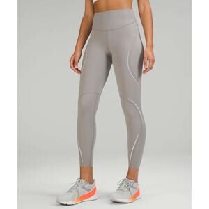Lululemon Base Pace High-Rise Reflective Tight 25" Gull Grey Size 6